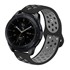 Huawei Watch GT Active CaseUp Silicone Sport Band Beyaz Siyah 2